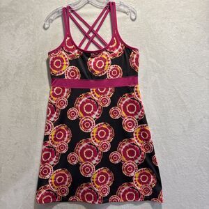 Soybu Women's Athletic Dress Stretch Sports Bra Top Sundress Large Pickleball